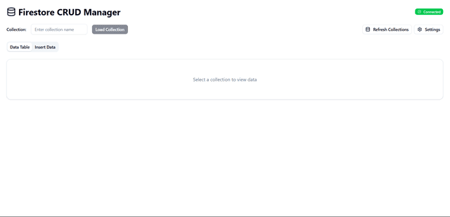Firebase CRUD UI